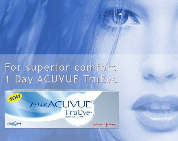Laatste Spanje thee 1-Day Acuvue TruEye: The First Silicone Hydrogel Daily Disposable Lens in  the U.S.