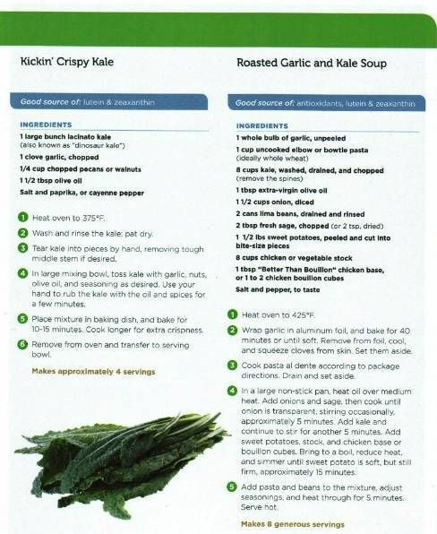 Crispy Kale and Kale Soup